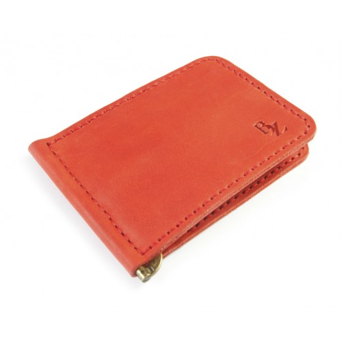 Затиск для грошей звичайний BOGZ P34M39S1 червоний