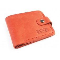 Кошелёк кожаный классический дополненный BOGZ P3M39S1 красный Кошелёк кожаный классический дополненный BOGZ P3M39S1 красный