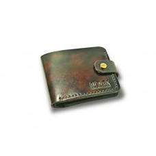 Гаманець шкіряний класичний доповнений BOGZ P3M4M5S5 бордовий