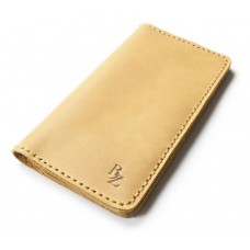 Кошелёк кожаный BOGZ Long NEW на магнитах P48M38S2 бежевый
