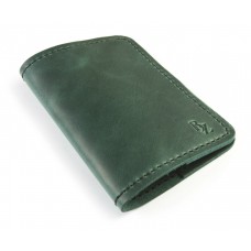 Обкладинка на паспорт шкіряна BOGZ P6M9S9 зелена