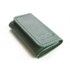 Шкіряна ключниця BOGZ P7M9S9 зелена
