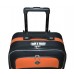 Валіза Bonro Best невелика чорно-помаранчева (110153)