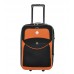 Валіза Bonro Best невелика чорно-помаранчева (110153)