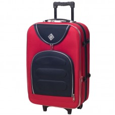 Чемодан Bonro Lux маленький красный-темно синий (110193)