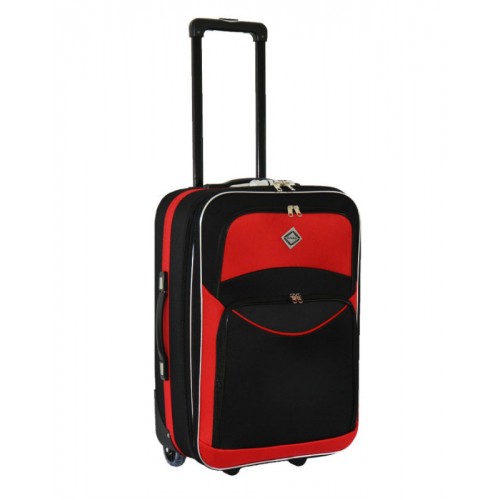 Чемодан Bonro Best небольшой черно-красный (110150)