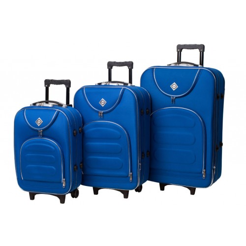 Набір валіз Bonro Lux 3 штуки sky blue (102402)