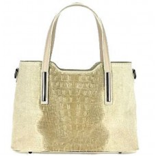 Шкіряна жіноча сумка Bottega Carele BC1032-taupe бежева