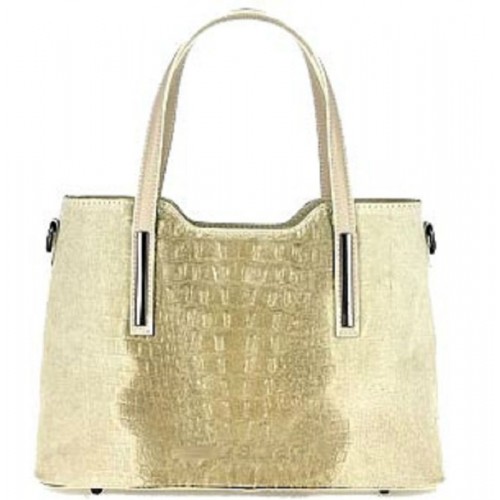 Шкіряна жіноча сумка Bottega Carele BC1032-taupe бежева