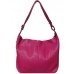 Шкіряна жіноча сумка Bottega Carele BC214-Fucsia Фуксія