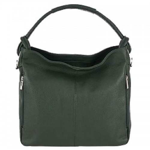 Шкіряна жіноча сумка Bottega Carele BC229-green зелена