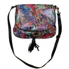 Кожаная женская сумка Bottega Carele BC234-black черная