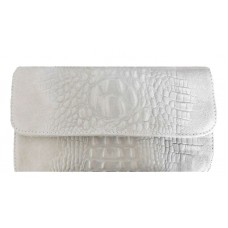 Кожаная женская сумка- клатч Bottega Carele BC504-beige бежевая