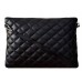 Шкіряний клатч Bottega Carele BC513-black чорний