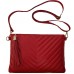 Шкіряний клатч Bottega Carele BC514-red червоний