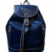 Кожаный рюкзак Bottega Carele BC701-blue синий