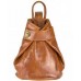 Кожаный женский рюкзак Bottega Carele BC7092-ginger рыжий