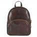 Кожаный рюкзак Bottega Carele BC718-brown коричневый