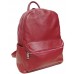 Шкіряний рюкзак Bottega Carele BC719-red червоний