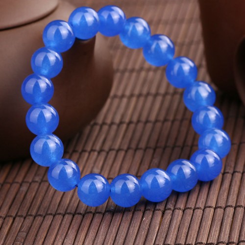 Браслет з натурального каменю Синій Кварц