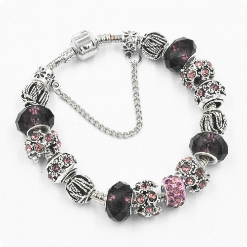 Браслет Pandora Hive фіолетовий