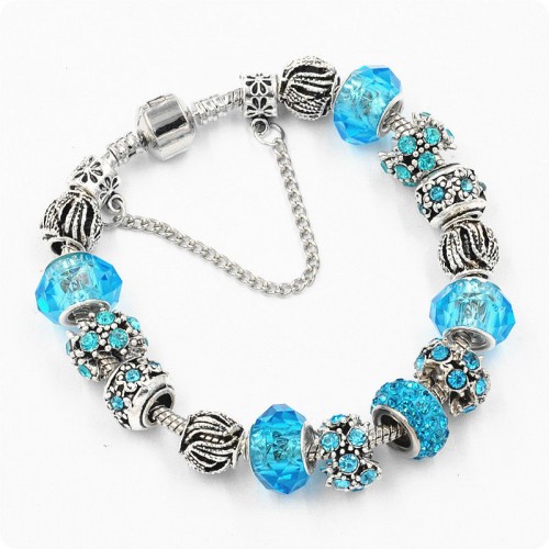 Браслет Pandora Hive блакитний