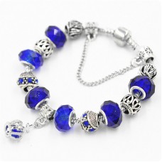 Браслет Pandora King синій