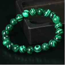 Браслет из натурального камня Малахит