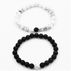 Парні браслети з вулканічної лави і Кахолонга One