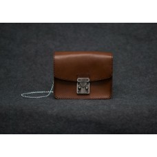 Женская кожаная сумка CARNEM my precious brown коричневая