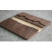 Шкіряне портмоне CARNEM lark dark-brown porte-monnaie коричневе