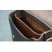 Кожаная мужская сумка CARNEM dark brown Shoulder bag темно-коричневая