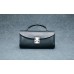 Жіноча шкіряна сумка CARNEM rippled black SCALE bag чорна