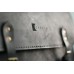 Кожаный мужской портфель CARNEM dark blue briefcase серо-синий