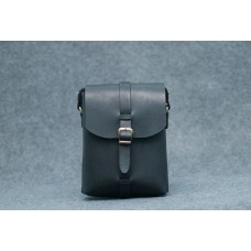 Чоловіча шкіряна сумка CARNEM black Shoulder bag чорна