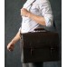 Чоловічий портфель CARNEM big classic briefcase коричневий