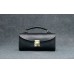 Женская кожаная сумка CARNEM black SCALE bag черная