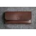 Кожаный кошелек CARNEM brown wallet коричневый