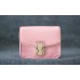 Женская кожаная сумка CARNEM pink (grained leather) розовая