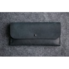 Шкіряний гаманець CARNEM blue wallet синій