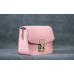 Женская кожаная сумка CARNEM pink (grained leather) розовая