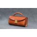Женская кожаная сумка CARNEM brown SCALE bag коричневая