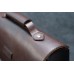 Шкіряний портфель CARNEM dark brown briefcase темно-коричневий