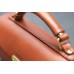 Женская кожаная сумка CARNEM brown SCALE bag коричневая