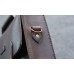 Шкіряний портфель CARNEM dark brown briefcase темно-коричневий