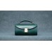 Женская кожаная сумка CARNEM green SCALE bag зеленая