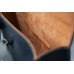 Кожаный мужской портфель CARNEM blue briefcase синий