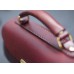 Жіноча шкіряна сумка CARNEM vinous SCALE bag бордова