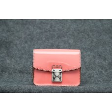 Женская кожаная сумка CARNEM my precious peach персиковая