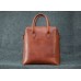 Шкіряна сумка CARNEM tote bag cognac коньяк